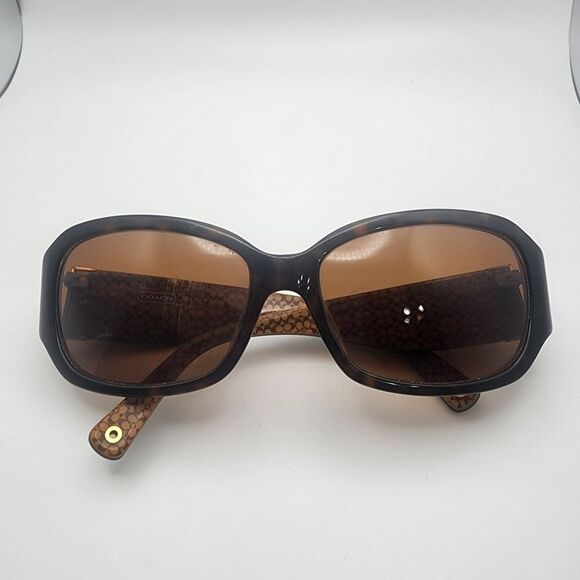 Coach Whitney Brown Tortoiseshell Sunglasses - Picture 2 of 10